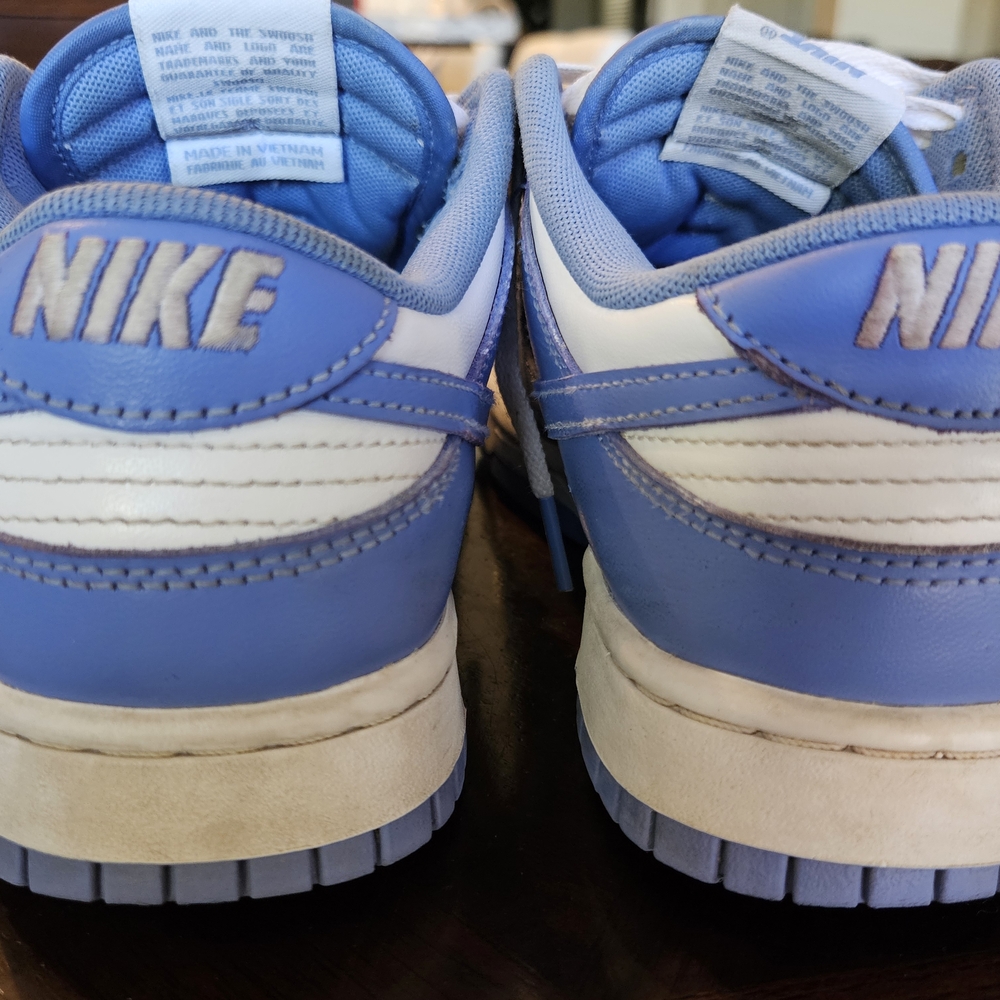 Nike Blue And White Sneakers Men's 7.5 - image 5